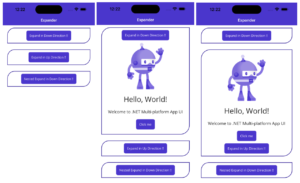 How to use Expander in MAUI